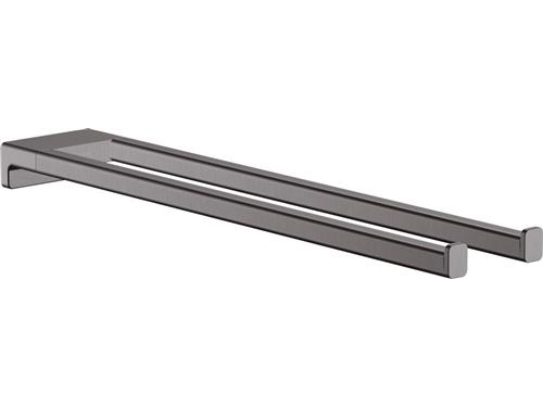 hansgrohe Addstoris håndklædeholder 445mm fast Børstet black chrome