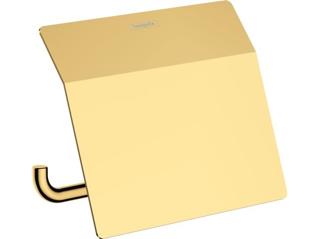 Pappershållare m/låg AddStoris poleret guld | Rengöring - Avtorkning - Toalettpapper och dispensrar | GameStuff
