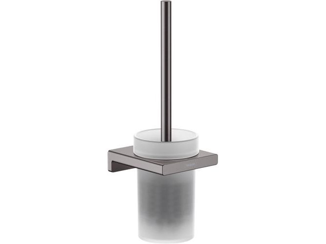 Toalettborste AddStoris borstad svart krom | VVS Artiklar - Badrum - Badrum tillbehör | GameStuff