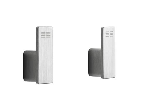 Alternativ bild 0 för Handdukskrok Reframe borstat stål 2st