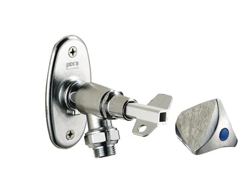 FM Mora garden II 400-550mm - med nyckel och krongrepp, 1/2 gänga vid 400mm | VVS Artiklar - Ventiler - Utomhus kranar | GameStuff