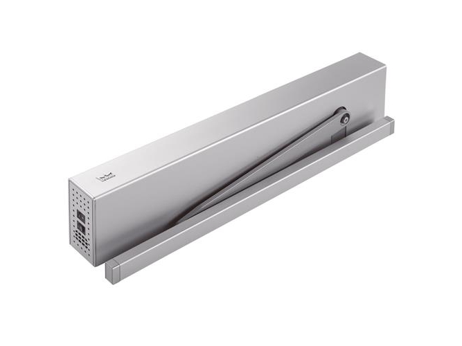 Aut.døråbner ED100 m/gl.sk. komplet.sølv