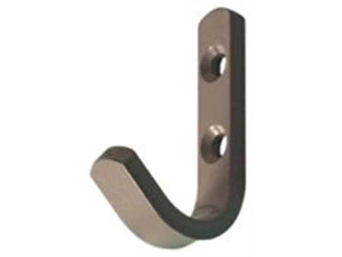 Klædekrog 58mm grå fosfateret