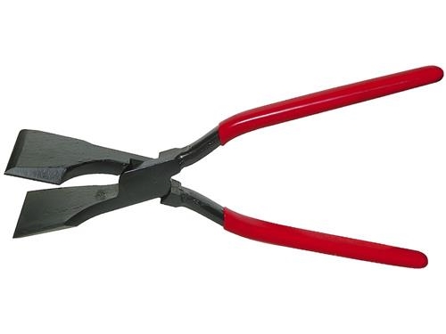 Stubai hjørnefalstang 60 mm lige med plast dyppet greb