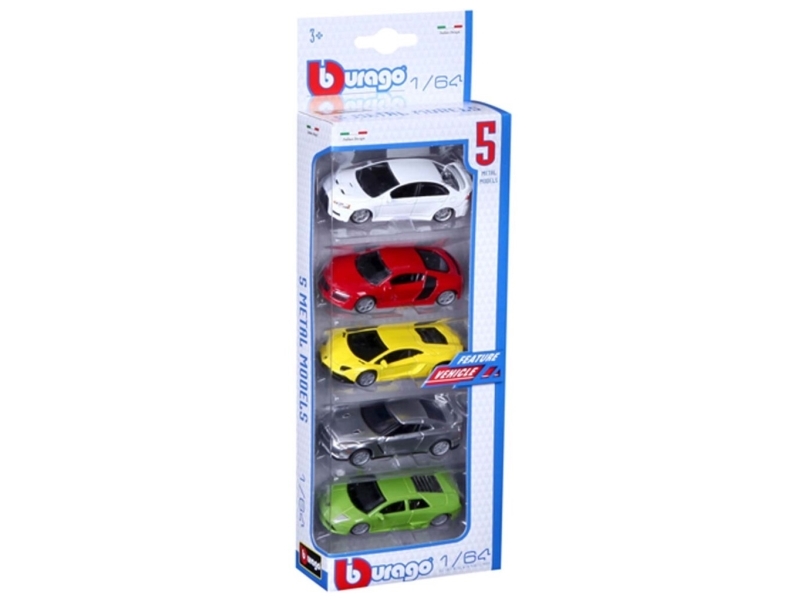 Bburago 1:64 5-Pak