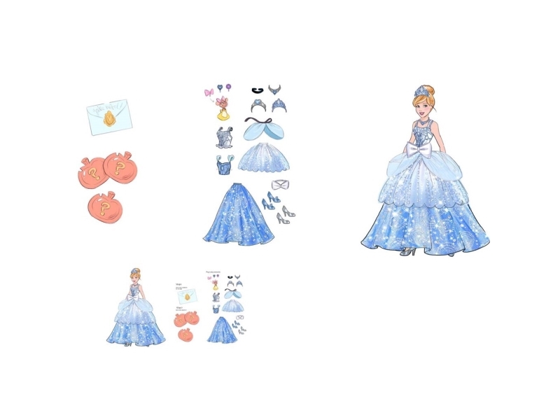 Disney Prinzessin Fashion Reveal Cinderella