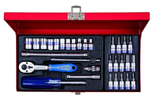 Set med hylsnycklar 2531MR 1/4 31dl. top/unb/tx | Verktyg & Verkstad - Handverktyg - Nycklar och toppar | GameStuff