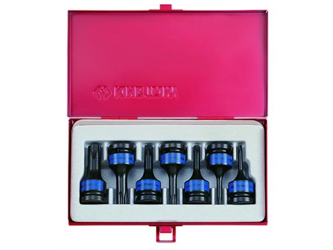 KING TONY 1/2 TORX TIP SUCKS 7-delar T25 - T60, CASE | Verktyg & Verkstad - Handverktyg - Nycklar och toppar | GameStuff