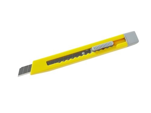 Kniv m/kliklås 9mm LC-305 plast udgave | Verktyg & Verkstad - Handverktyg - Knivar | GameStuff