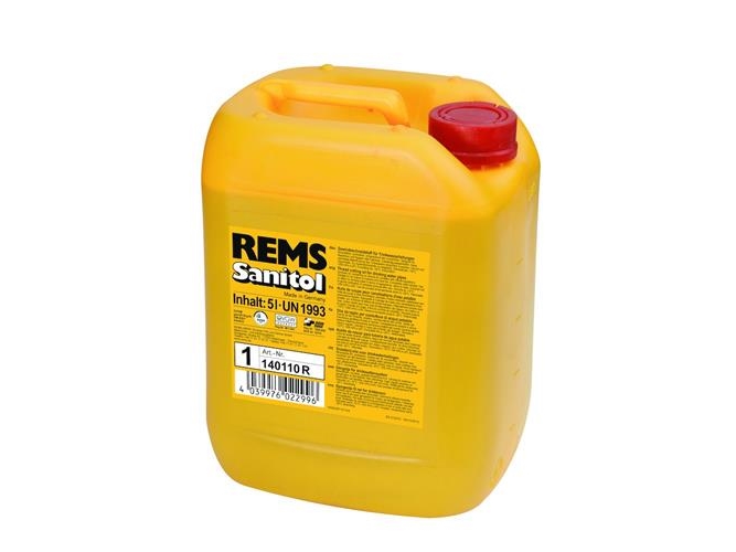 REMS GÄNGMEDEL SANITOL 5L FÖR DRICKSVATTENINSTALLATIONER | Verktyg & Verkstad - Underhåll - Smörjmedel | GameStuff