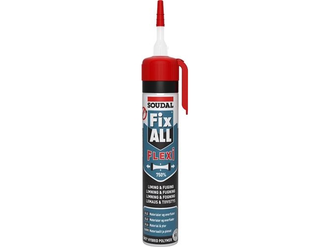 Soudal Fix All monterings-/reparationslim vit 200 ml | Färg & Tillbehör - Specialprodukter - Lim för montering | GameStuff