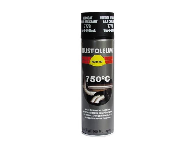 Spraymaling 7778 Sort Mat Varmbest 500ml
