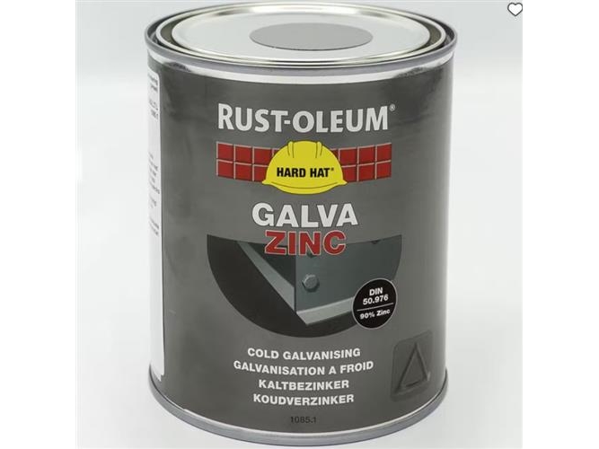 Galva Zinz Koldgalvanisering Mat Grå