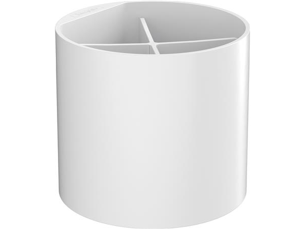 Hansgrohe Wallstoris Becher Ø126 Mm Für Schiene Matt Weiß Kunststoff