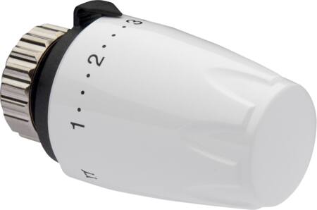 Termostat termorett TRV Nordiskt vitt RAL 9016 - M30 | VVS Artiklar - Ventiler - Radiatorventiler | GameStuff