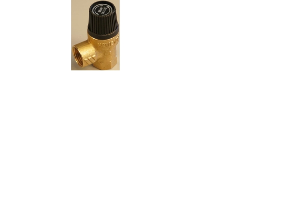 Csslr Plus säkerhetsventil ½ x ½ 3,0B Typ MSV- Tåler Glykolblandning op til 50%. | Diverse VVS-arbeten | GameStuff