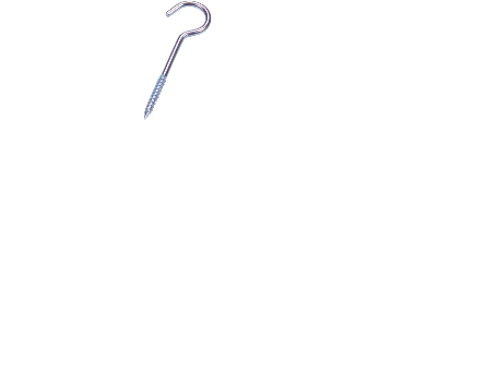 Takkrok 80mm Ø3,9mm trådlängd 20mmGalvaniserad - (100 st) | Rutter och fästanordningar - Transportutrustning | GameStuff