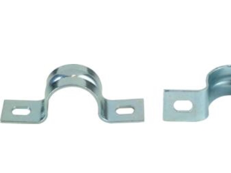 Kabelfästen Ø26mm 2 hål 4,5x6mmelzinkpläterade - (100 st.)