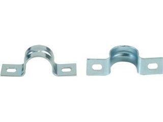 Kabelfästen Ø50mm 2 hål 5,5x7mmelzinkpläterade - (25 st)