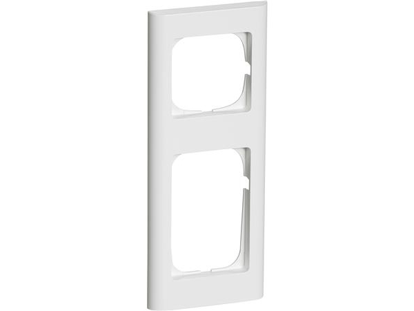 LAURITZ KNUDSEN LK FUGA BASELINE 68 ramme 2½ modul, Hvid- I pose for DIY, gl. model