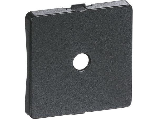 LAURITZ KNUDSEN LK FUGA Afdækning for gl. lampeudtag 1 modul, Koksgrå- I pose for DIY