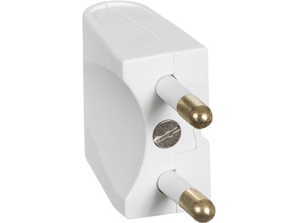 LAURITZ KNUDSEN LK stikprop flad u/jord Hvid 2 stk.- I pose for DIY