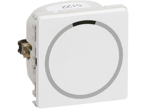 LAURITZ KNUDSEN LK FUGA Lysdæmper Touch IR 350 UNI 1 modul, Hvid- I pose for DIY