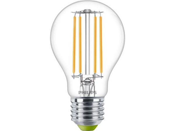Philips Master Ultra Efficient Led Standard 2,3W (40W) E27 830 A60 Klar Glas