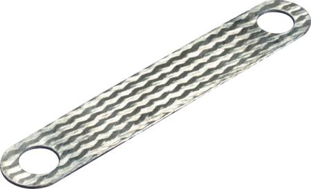 Fortinnet Jordfletningsbånd 120A, 150 Mm, 16 Mm², Ø6,5 Mm, Mbj16