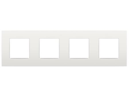 Ramme 4-modul, Niko Intense, white