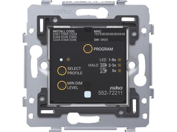 NIKO Smart lysdæmper, 3 200 W, NHC, Zigbee® | Elektrisk utrustning - Intelligenta installationer | GameStuff