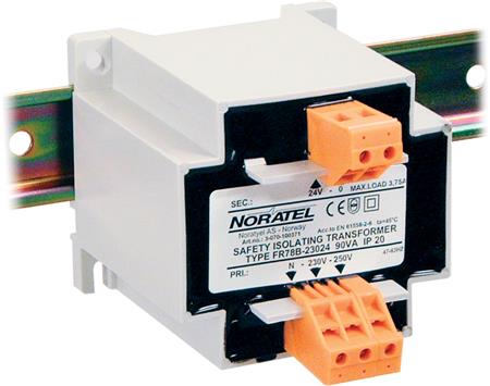 Noratel Bratentransformator, Primär, 400 - 415 - 440V, Sekundär 230V, 90Va, 47-63Hz, Lxbxh 85 X 79 X 103 Mm, Ip20