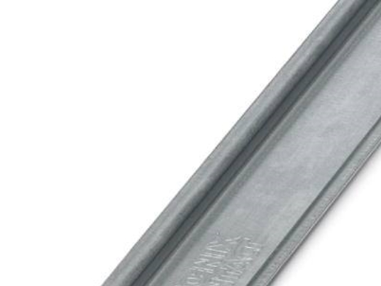 DIN-skena NS35/7,5 utan hål förzinkad L=2m | EL Artiklar - Elcentral - Din-skena | GameStuff