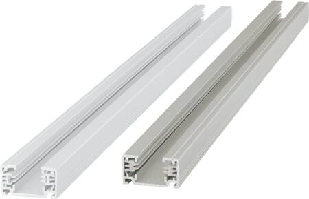 Fyrkantskena, 230V, 1-fas, 2 meter, vit - STANDARD | Belysning - Inomhusbelysning - Inbyggd spotlight | GameStuff