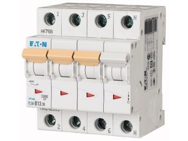 Eaton Automatsikring 13A - 3P+N 10Ka Plsmc13/3N