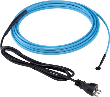 Självreglerande värmekabel med DK-kontakt DEVIPIPEHEAT 10 V3, 8M