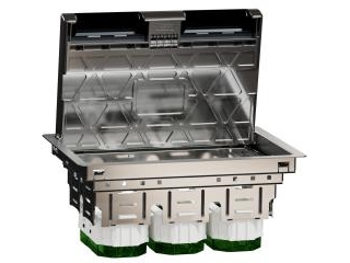 Gulvboks-L 6 modul Metal- IP20 | EL Artiklar - Vägar & tillägg - Avancemang material | GameStuff