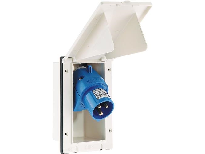 Vægindtag Cee 3P 16A 230V Ip44 Camping