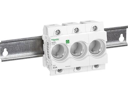 LAURITZ KNUDSEN Sikringsholder D02 3-polet passer til IM-s