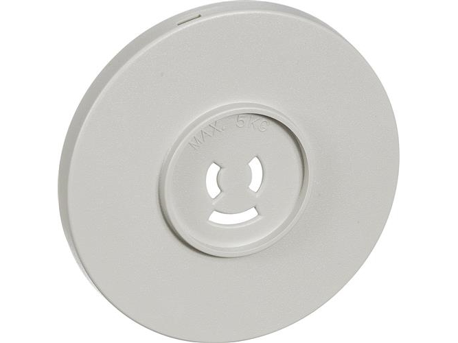 Afdækning Lampestikkontakt Ø80 Mm Grå