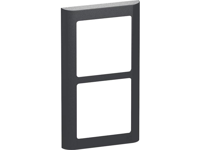 LK FUGA SOFT designramme Lodret 2 modul, Koksgrå, AAK560D8020