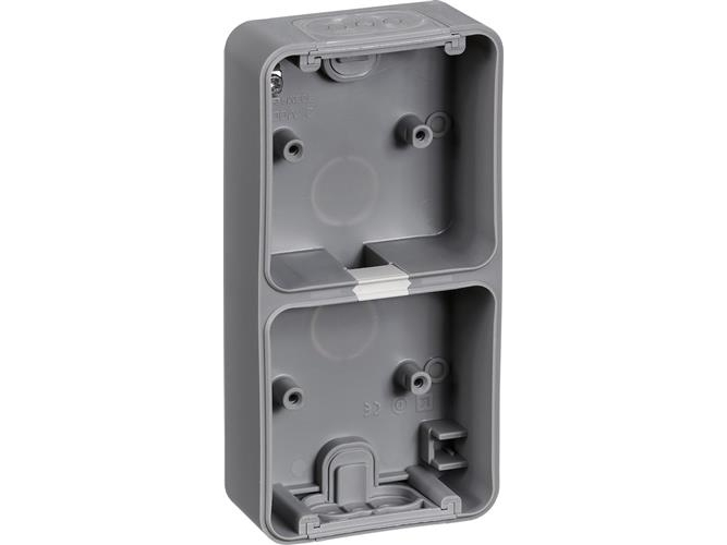 LAURITZ KNUDSEN Opus® 74 underlag 2 modul lodret, lys mellemgrå.