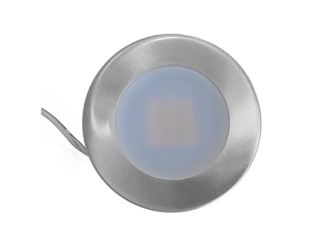 Alina Cabinet Lighting 350Ma 2.2W 2700K 200Lm Gebürstetes Aluminium Rund