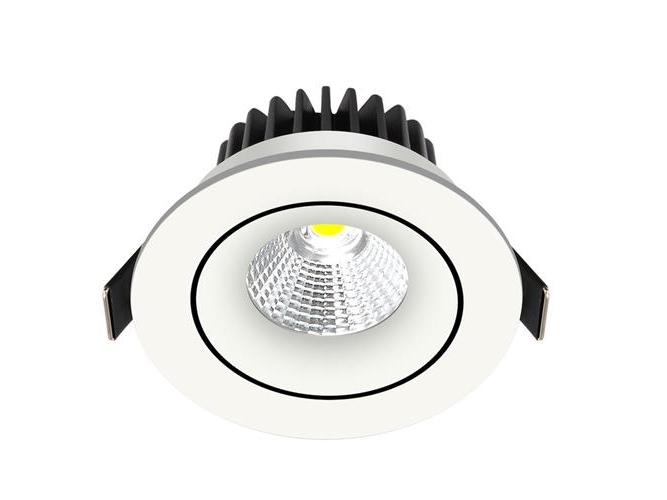 Downlight Velia Tilt Dtw 12 7w 1800 3000k 230v Rund Vit