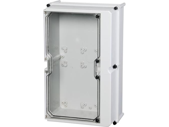 FIBOX Dæksel/låg SOLID P polyesteri 600 x 300 x 45 mm läpinäkyvä Hængsellåg IP67