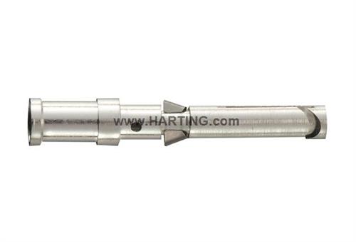 Harting Buchse 0,75 Quadratisch Female/Female -Pin, Mit Silberlegierung Für Han D/Dd