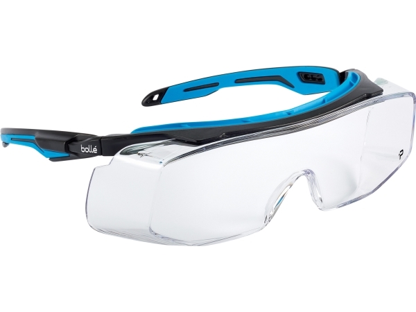 Bollé Tryon Otg Goggles, Black/Blue/Clear