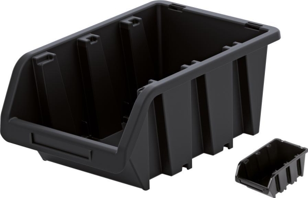 Prosperplast KISTENBERG FÖRVARSRUM 16 SVART KTR40-S411 | Köksapparater - Storköksutrustning - Inventarier - Hyllor | GameStuff