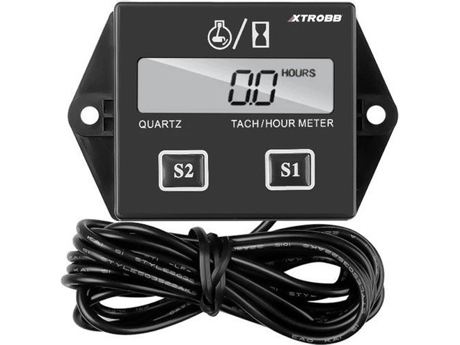 Xtrobb timetæller til motorens arbejdstid