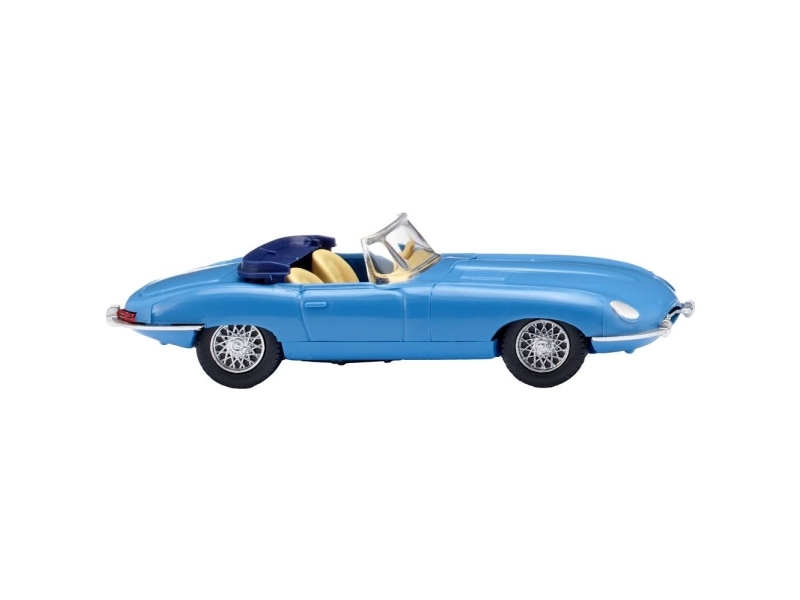 Wiking Wiking 081707 H0 Jaguar E-type Roadster, blå | Hobby - Modelljärnväg - Skala N | GameStuff